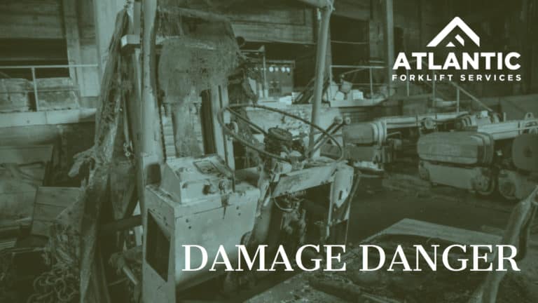 Operating a Damaged Forklift